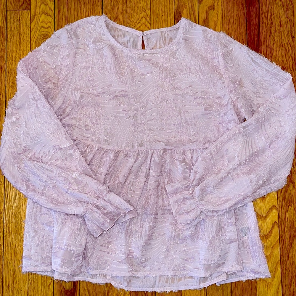 SHEIN PEPLUM BLOUSE - Picture 1 of 1